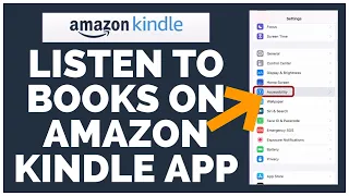 How To Listen to Books on Amazon Kindle App (2022)