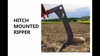 Farm Implements Hitch Mounted Ripper ,Single Ripper