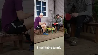 Different small table tennis