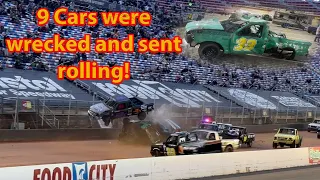 Most Dangerous Danger Ranger 9000 Ever on Dirt at Bristol! Collisions, Close Calls and 80mph Turns!