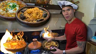 INSANE Moroccan Street Food in Fes - TRYING TAGINE FOR FIRST TIME IN MOROCCO + FEZ STREET FOOD TOUR