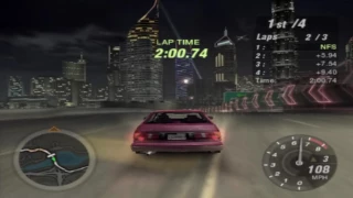 Need for Speed: Underground 2 Gameplay Walkthrough - Toyota Corolla Circuit Test Drive