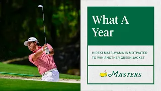 Hideki Matsuyama Cherishes His Green Jacket | The Masters