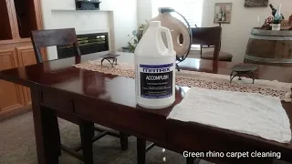 Rug cleaning tips - Be careful folks