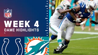 Colts vs. Dolphins Week 4 Highlights | NFL 2021