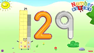 Numberblocks World | Meet Numberblocks Twenty-Nine | Number 29 | Learn Tracing | Educational Game