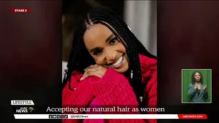 Accepting our natural hair with Miss Universe 2019 Zozibini Tunzi