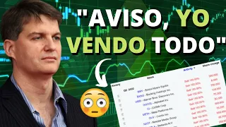 💥Michael Burry lo ve muy NEGRO y VENDE el 100% de sus acciones (no es broma)… y sólo compra 1 acción