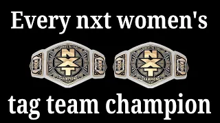 Every nxt women's tag team champion