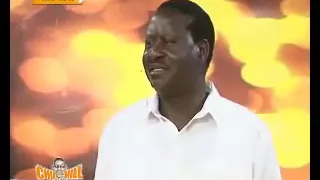 Raila Odinga on Churchill live 2
