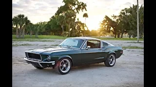 Production Car Review - Highland Green Metallic Revology 1968 Mustang GT 2+2 Fastback