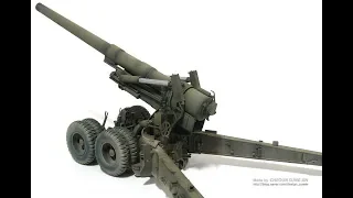 프라모델 조립 및 도색의뢰 완성작 M59 155mm Cannon "LONG TOM" (프라모델/plamodel)