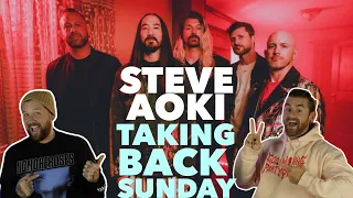 STEVE AOKI & TAKING BACK SUNDAY “Just Us Two” | Aussie Metal Heads Reaction