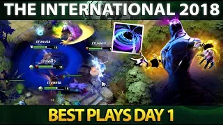 Best Plays Group Stage Day 1 - The International 2018 - Dota 2 #TI8