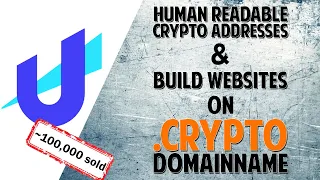 Receive Payments Or Build Websites On Your .crypto Domain Name (Unstoppable Domains)