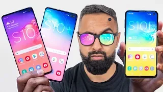 Samsung Galaxy S10 vs S10 Plus vs S10E