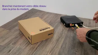 Installation d'un modem et d'un routeur séparés