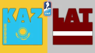 KAZAHSTĀNA VS LATVIJA | PASAULES HOKEJA ČEMPIONĀTA 6. SPĒLE
