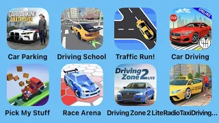 Car Parking, Driving School, Traffic Run and Park and More Car Games iPad Gameplay