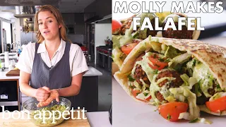 Molly Makes Fresh Herb Falafel | From the Test Kitchen | Bon Appétit