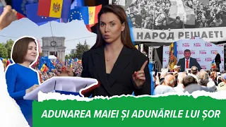 Morari NEWS 22.05.23 Adunarea Maiei și adunările lui Șor. Ceban-europeanul. Dodon revenit fără folos