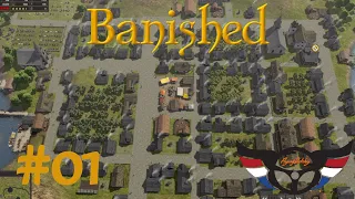 Let's Play Banished - DutchTown - Hard Difficulty - ep1
