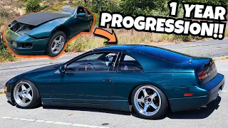 Rebuilding a Junked 300zx in 1 Year!