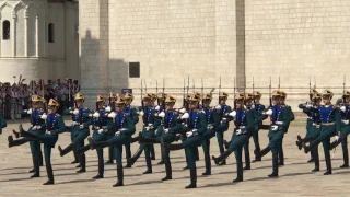 Full Changing of the Guards ceremony at the Moscow Kremlin