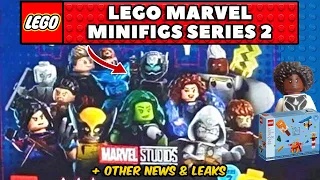 NEW LEGO Marvel Minifigures Series 2 IMAGE LEAKED!!! The MARVELS & MORE - LEGO News & Leaks