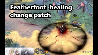 Featherfoot  healing  change patch  - Tree of Savior