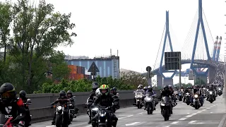 Hamburg Harley Days Parade 2023 / Köhlbrandbrücke