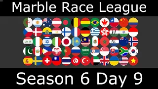 Marble Race League Season 6 Day 9 / Marble Race Lover