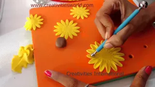 Sunflower Fondant Flower- Cake Decoration