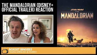 The Mandalorian (Disney+ Official TRAILER) Nadia Sawalha & The Boxset Bingers REACTION