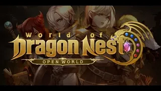 🔴  [WoDN] 1ч. Первый запуск и обзор World of Dragon Nest на китайском (Сюжет Slayer 1 - 28 lvl)