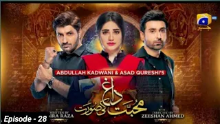 Mohabbat Dagh Ki Soorat - Episode 28 - [Eng Sub] - 1st December 2021 - Har Pal Geo -Astore Tv Review