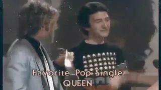 Queen Wins Favorite Pop/Rock Single at the 1981 AMAS - American Music Awards.