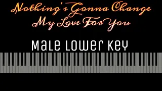 Nothing's Gonna Change My Love For You - George Benson [Karaoke Piano - Male Lower Key]
