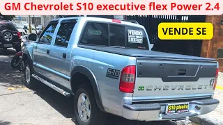 (VENDE SE) GM CHEVROLET S10 EXECUTIVE 2008 FLEX 4x2 CABINE DUPLA (ACEITO TROCA)#s10executive