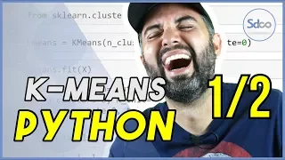 K-MEANS COM PYTHON PARTE 1/2 EXEMPLO VISUAL