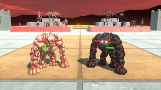 Infernals vs Shadow Itself - Animal Revolt Battle Simulator