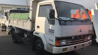 【ivy】 mitsubishi Fuso ☆fighter mignon☆ 4ton dump truck☆ tipper ☆ engine 6D14