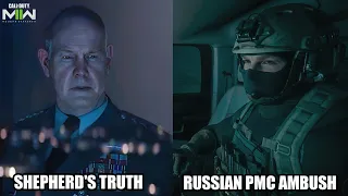 RUSSIAN PMC Ambushes SHADOW COMPANY & SHEPHERD'S Truth Reveal in Call Of Duty: Modern Warfare II