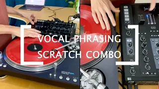 Vocal phrasing scratch combo | Scratch tutorial