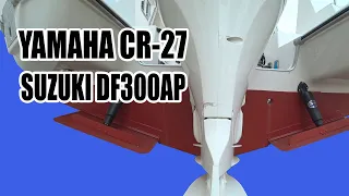 Yamaha CR-27 + SUZUKI DF300AP | Лебедка, Якорь, Транцевые плиты