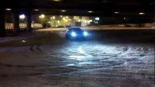 Nissan Skyline V35 snow drift