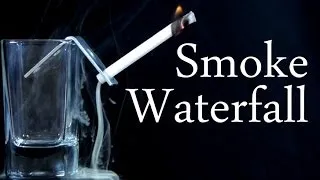 How to Make a Smoke Waterfall With Sticky Notes