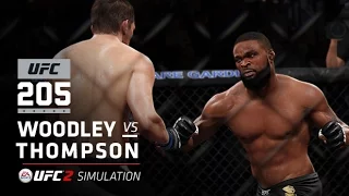 UFC 205 | EA SPORTS UFC 2 Simulation – Woodley vs Thompson
