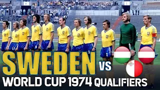 SWEDEN 🇸🇪 World Cup 1974 Qualification All Matches Highlights | Road to West Germany