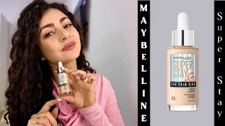 Тест на MAYBELLINE SUPER STAY Skin Tint